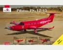 Збірна модель Amodel Одномоторний турбогвинтовий літак Pilatus PS-12/45 1:72 (AMO72256)