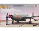 Сборная модель Amodel Реактивный истребитель Yakovlev Yak-17 Soviet jet fighter 1:72 (AMO7224)