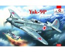 Збірна модель Amodel Одномоторний винищувач Yakovlev Yak-9P Soviet fighter 1:72 (AMO7286)