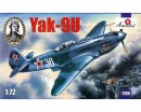 Збірна модель Amodel Винищувач-бомбардувальник Yakovlev Yak-9U 1:72 (AMO7289)