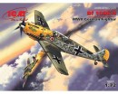 Сборная модель ICM Немецкий истребитель Messerschmitt Bf 109E-4, IIМВ 1:72 (ICM72132)