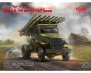 Збірна модель ICM Радянська РСЗВ БМ-13-16 на базі G7107, IIСВ 1:35 (ICM35595)