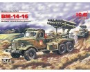 Сборная модель ICM Реактивная система залпового огня БM-14-16 1:72 (ICM72581)