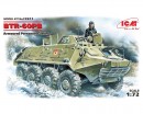 Сборная модель ICM Бронетранспортер БТР-60ПБ 1:72 (ICM72911)