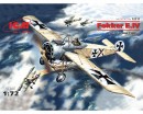 Сборная модель ICM Немецкий истребитель Fokker E.IV, IМВ 1:72 (ICM72111)