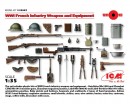 Сборная модель ICM Вооружение и снаряжение пехоты Франции, IМВ 1:35 (ICM35681)