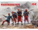 Збірні фігурки ICM Французькі зуави, 1914 р. 1:35 (ICM35709)