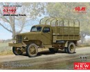 Сборная модель ICM Армейский грузовик G7107, IIМВ 1:35 (ICM35593)