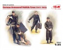Збірні фігурки ICM Екіпаж німецького бронеавтомобіля, 1941-1942 рр. 1:35 (ICM35614)