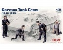 Збірні фігурки ICM Екіпаж німецького танка, 1943-1945 рр. 1:35 (ICM35211)