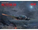 Сборная модель ICM Немецкий бомбардировщик He 111H-20, IIМВ 1:48 (ICM48264)
