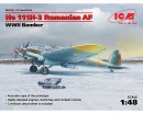 Сборная модель ICM Бомбардировщик He 111H-3 ВВС Румынии, IIМВ 1:48 (ICM48266)