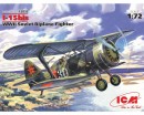 Сборная модель ICM Советский истребитель-биплан И-15бис, IIМВ 1:72 (ICM72012)