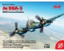 Сборная модель ICM Немецкий бомбардировщик Ju 88A-5, IIМВ 1:48 (ICM48232)