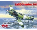 Сборная модель ICM Советский истребитель ЛаГГ-3 серия 1-4, IIМВ 1:48 (ICM48091)
