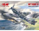 Сборная модель ICM Немецкий истребитель Bf 109F-2, IIМВ 1:48 (ICM48102)
