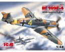 Сборная модель ICM Немецкий истребитель Bf 109F-4, IIМВ 1:48 (ICM48103)
