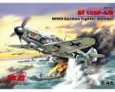 Сборная модель ICM Немецкий истребитель-бомбардировщик Bf 109F-4/B, IIМВ 1:48 (ICM48104)
