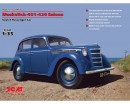 Сборная модель ICM Советский пассажирский автомобиль Москвич 401-420 седан 1:35 (ICM35479)