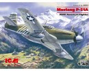 Сборная модель ICM Американский истребитель Mustang P-51A, IIМВ 1:48 (ICM48161)