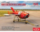 Сборная модель ICM KDA-1 (Q-2A) Firebee с тележкой 1:48 (ICM48400)
