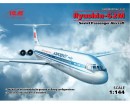 Збірна модель ICM Радянський пассажирський літак Іл-62М 1:144 (ICM14405)