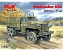 Сборная модель ICM Армейский грузовой автомобиль Studebaker US6, IIМВ 1:35 (ICM35511)
