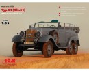 Сборная модель ICM Немецкий штабной автомобиль Typ G4 (Kfz.21), IIМВ 1:35 (ICM35538)