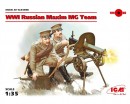 Збірні фігурки ICM Російський кулеметний розрахунок Maxim MG, IСВ 1:35 (ICM35698)