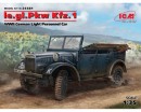 Сборная модель ICM Немецкий легкий внедорожный автомобиль le.gl.Einheitz-Pkw Kfz.1, IIМВ 1:35 (ICM35581)