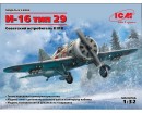 Сборная модель ICM Истребитель И-16 тип 29, IIМВ 1:32 (ICM32003)