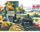 Сборная модель ICM Армейский грузовик ЗиЛ-157 1:72 (ICM72541)