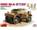 Сборная модель MiniArt Британский разведывательный бронеавтомобиль Dingo Мк.IB с экипажем 1:35 (MA35067)
