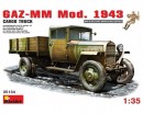 Сборная модель MiniArt Грузовой автомобиль ГАЗ-ММ образца 1943 г. 1:35 (MA35134)