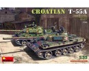 Сборная модель MiniArt Хорватский танк Т-55А 1:35 (MA37088)