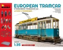 Сборная модель MiniArt Европейский трамвай с экипажем и пассажирами 1:35 (MA38009)