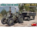 Збірна модель MiniArt Німецький трактор D8506 з вантажним причепом 1:35 (MA35317)