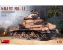 Сборная модель MiniArt Американский средний танк Grant Mk. II  1:35 (MA35282)