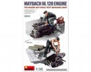 Збірна модель MiniArt Двигун Maybach HL 120 для Pz.III/IV з 2 ремонтниками 1:35 (MA35331)