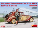 Сборная модель MiniArt Немецкий автомобиль тип 170v с фигуркой 1:35 (MA38008)