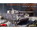 Сборная модель MiniArt Немецкий танк Pz.Kpfw.IV Ausf.J Nibelungenwerk с интерьером. Поздний, январь-февраль 1945 года 1:35 (MA35342)