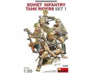 Збірні фігурки MiniArt Радянські солдати на танку Soviet Infantry Tank Riders Set 1 1:35 (MA35309)