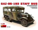 Сборная модель MiniArt Штабной автобус ГАЗ-05-193 1:35 (MA35156)