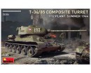 Сборная модель MiniArt Танк T-34-85 с композитной броней на башне 112 Plant. Summer 1944 1:35 (MA35306)