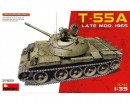 Збірна модель MiniArt Танк T-55A Late зразка 1965 року 1:35 (MA37023)