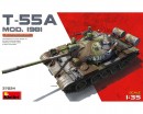 Сборная модель MiniArt Танк T-55A образца 1981 года 1:35 (MA37024)