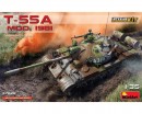 Сборная модель MiniArt Танк T-55A с интерьером 1:35 (MA37020)