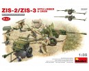 Збірна модель MiniArt Гармата ЗІС-2/ЗІС-3 з передком та бойовим розрахунком (2 в 1) 1:35 (MA35369)