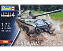 Збірна модель Revell Танк Т-55А/АМ з колійним мінним тралом КМТ-6 1:35 (RVL-03328)