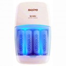 Зарядний пристрій SANYO MQN09 (9,5часов) + ENELOOP R6 "АА" (1900mAh)